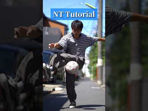 Explanation of football freestyle trick no touch combo