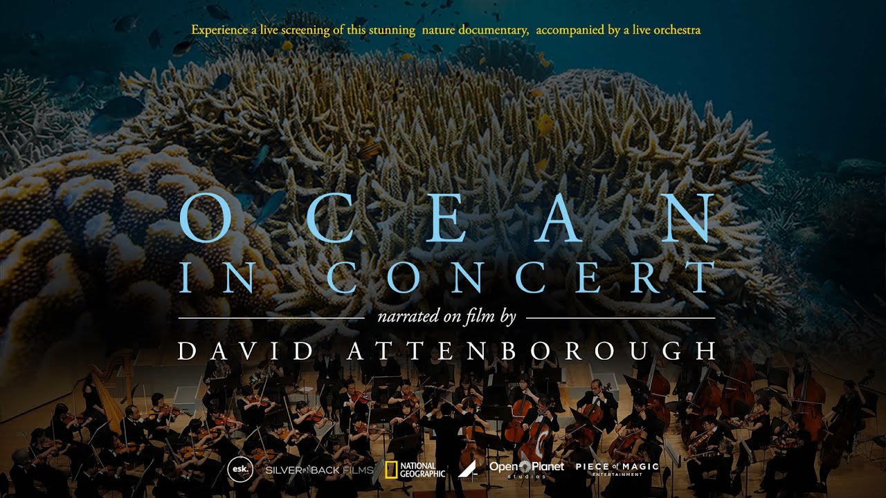 Ocean in Concert: Attenborough porta l'oceano sul palco