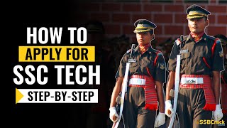 How To Apply For SSC Tech Online | Indian Army