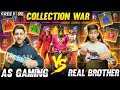 A_s Gaming Vs Real Brother Bundle Collection Versus 😍 | Who’s Collection Is Best- Garena Free Fire