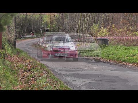 2 petla - astra vs clio vs seicento - 17 Jasielski Rajd Niepodległości 11-11-2017