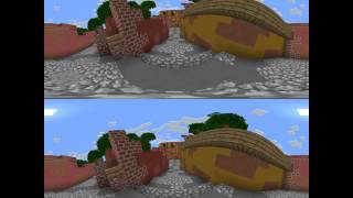 Minecraft Quake 360 3D VR!