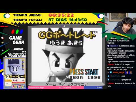 GGMM 363 GG Portrait Yuuki Akira - GGMM 364 Virtua Fighter Animation - Game Gear Micro Mania