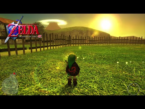 Zelda: Ocarina of Time 3D 4K 1.4.0 Update Trailer (HD Texture Pack)