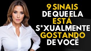 9 sinais de que ela está s*xualmente GOSTANDO DE VOCÊ | PSICOLOGIA FEMININA