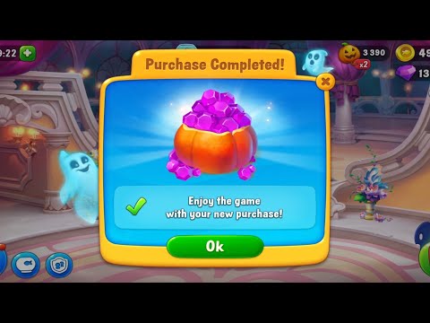 Fishdom How to Get 210 Diamonds with Unique Decoration on Halloween Events