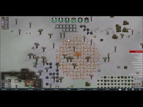 Rimworld 1.3 Ideology Change Dryads caste and Dryads cocoon morphing record