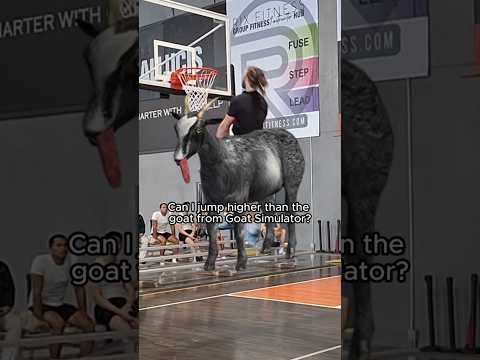 Can I jump higher than the Goat from Goat Simulator? #goatsimulator