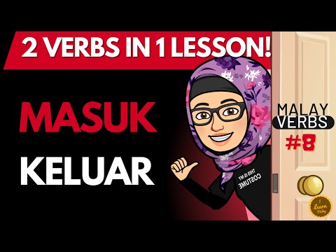Masuk & Keluar in Malay | Two Common Verbs Explained Simply