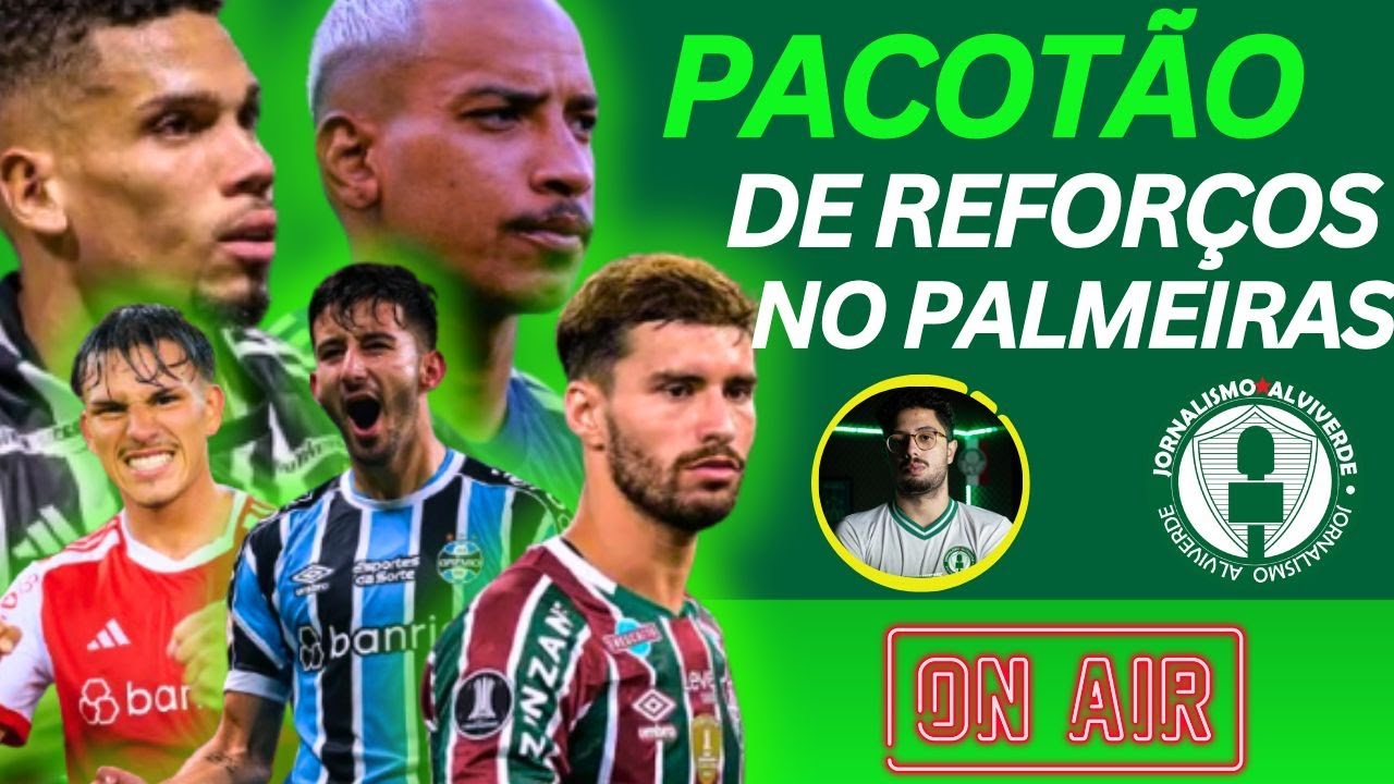 PALMEIRAS FAZENDO O MERCADO PEGAR FOGO! PAULINHO NO PALMEIRAS ? DE OLHO EM BERNABEI, VEM REFORÇO AI!