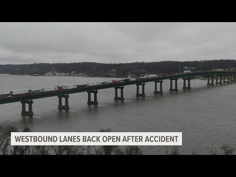 I-80 bridge crash brings traffic to standstill Thursday afternoon
