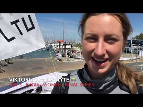 2018 Laser Senior Europeans - Day 5 - Viktorija Andrulyte LTU