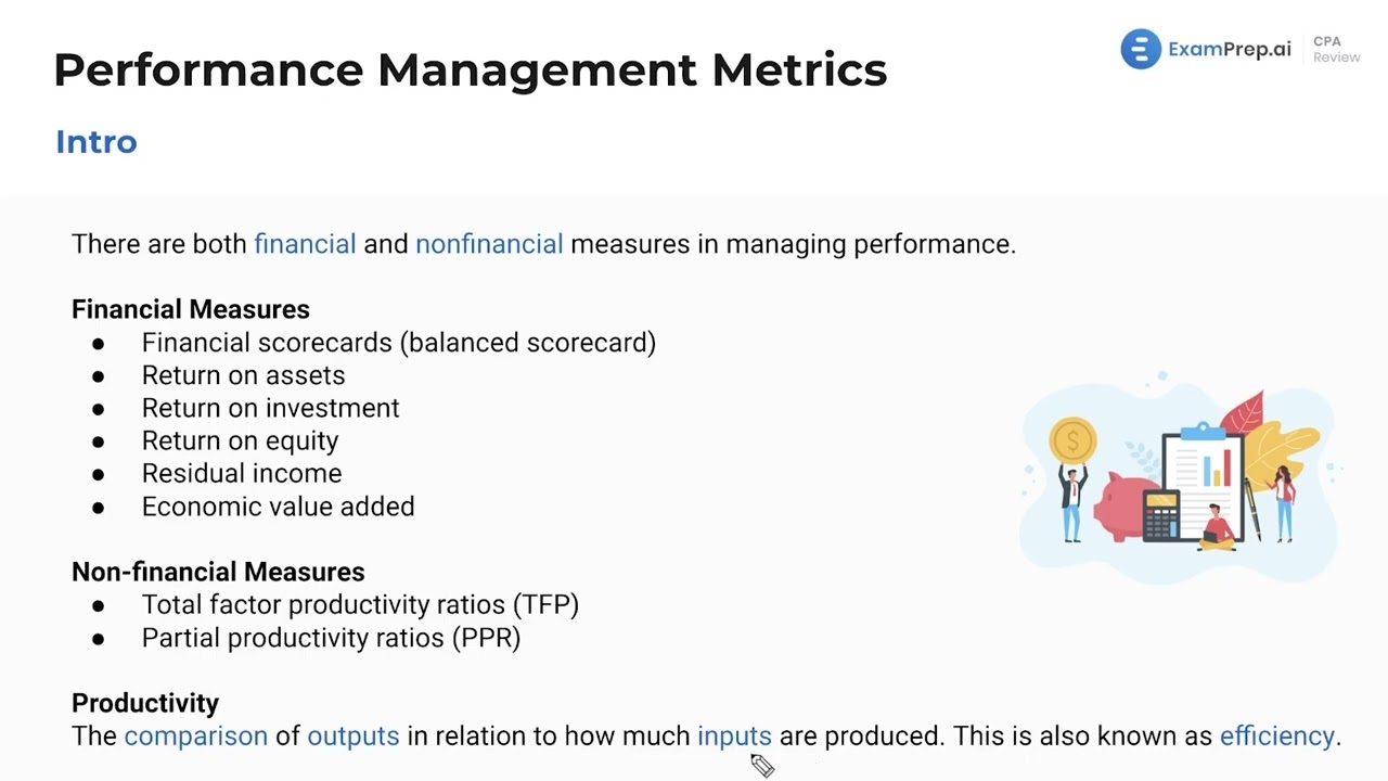 Introduction to Performance Management Metrics [CPA Prep]