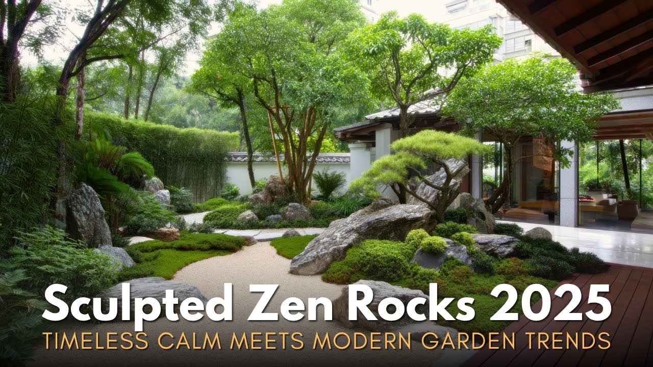 Zen Garden Design Trends 2025 Sculpted Rocks & Serene Landscapes