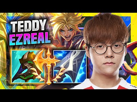 TEDDY PERFECT GAME WITH EZREAL! - T1 Teddy Plays Ezreal ADC vs Kai'sa! | Season 11