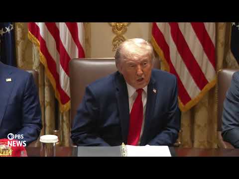 WATCH: Trump says Iran war economic pressures are a 'world problem,' not his 'primary urgency'