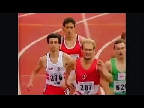 Sebastian Coe, Tom McKean, 1986 Commonwealth Games 800m Heat 2
