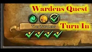 Wardens Emissary Quest Turn In