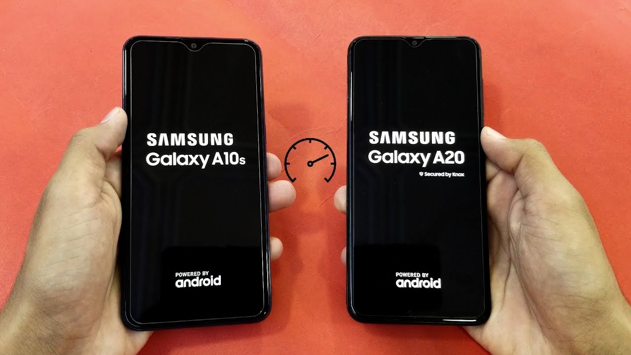 Samsung Galaxy A10s vs Samsung Galaxy A20 - Speed Test