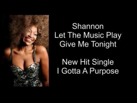 Legends of Vinyl Present Shannon - Let The Music Play, Give Me Tonight, I Gotta a Purpose