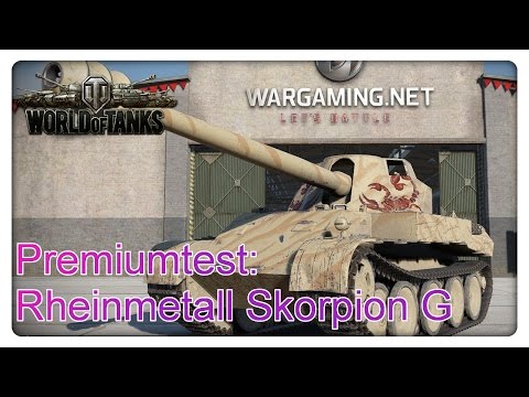 Stiftung Premiumtest: Rheinmetall Skorpion G [World of Tanks - Gameplay - deutsch]