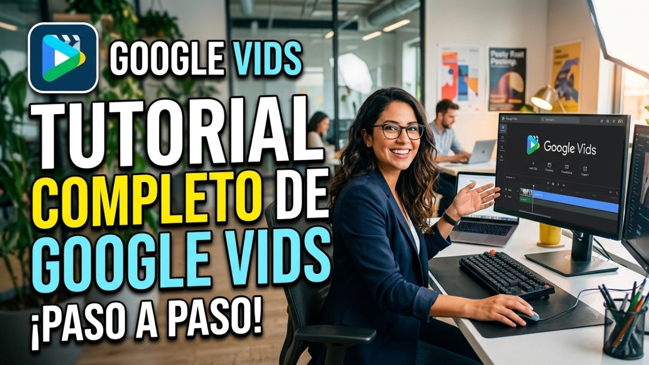 Tutorial de GOOGLE VIDS - el editor de video con IA gratuito