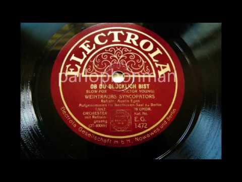 Weintraubs Syncopators - Red Nichols : Sweet Sue !