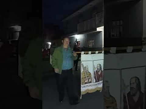 Peregrinación del barrio de San Pedro y San Pablo 8 de Diciembre #CHAVINDA