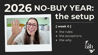 2026 NO-BUY YEAR | week 0 | Autumn Seavey Hicks
