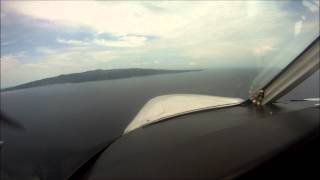 preview picture of video 'Cessna 414A Marias Islands Landing'