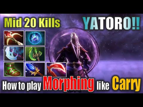 Yatoro Unleashed Mid Lane! Void Spirit Carries with 20 Kills!