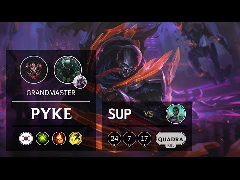 Pyke Support vs Karma - KR Grandmaster Patch 10.2