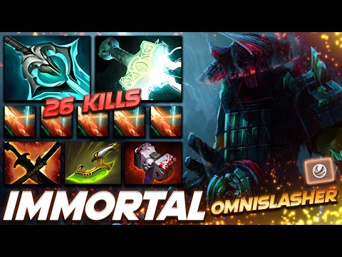 Juggernaut Immortal Omnislasher - Dota 2 Pro Gameplay [Watch & Learn]