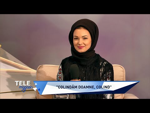 Nicoleta Sava-Hanganu, la Telemagazin, cu cel mai nou colind al său