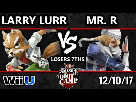 S4BC Smash 4 - MSF | Larry Lurr (Fox) vs BC | Mr. R (Sheik) - WiiU L7