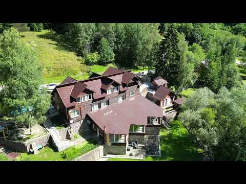 Romania - Hunedoara Clopotiva Summer 2023 - Drone footage of Retezat mountains