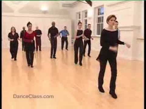 Salsa Basic Back Step to Music - Salsa Class for Beginners 5/22