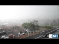 Veja O Momento Exato Em Que O Temporal Atinge O Prédio Do Jornal NH