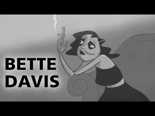 הגיית וידאו של Bette Davis בשנת אנגלית