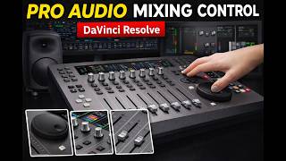 Video thumbnail for Blackmagic Fairlight Desktop Console Review | Hands-On Pro Audio Mixing for DaVinci Resolve by 1SourceVideo