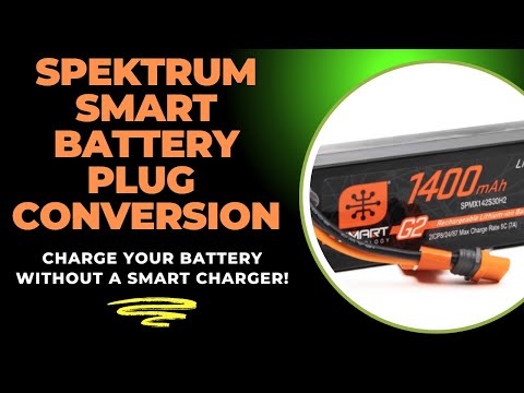 Spektrum Smart Battery Modification - Use your Charger!