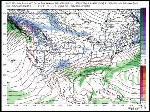 Weather Xtreme Video for Monday, December 24, 2018