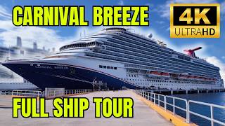 Ultimate CARNIVAL BREEZE Ship Tour | Explore Deck by Deck