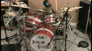Sass Jordan - High Road Easy, 5 Year Old Drummer, Jonah Rocks