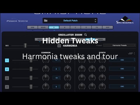 omnisphere oscillator zoom - harmonia