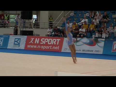 Universiade Belgrade 2009 Rhythmic Gymnastics Finals KANAEVA Evgeniya RUS Ball