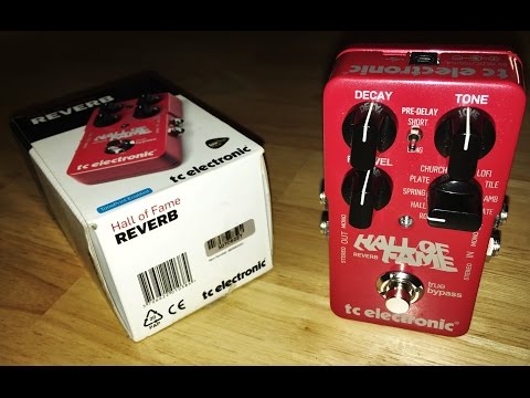 Ultimate Spring Reverb Shootout - Episode 4: TC Electronics Hall Of Fame - Strat and LP Demo