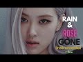 ROSÉ & rain | Gone (Official Instrumental) 1 hour for sleep, relax, and study.