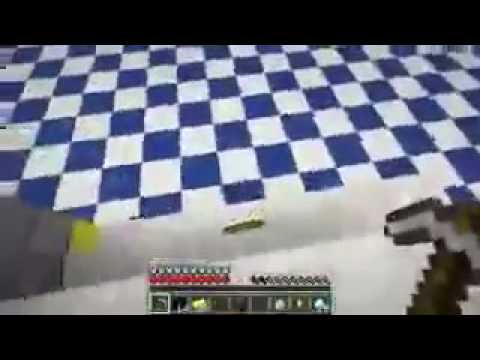 PopularMMOs Pat and Jen Minecraft CYBER DEMON CHALLENGE GAMES Lucky Block Mod Modded Mini Game