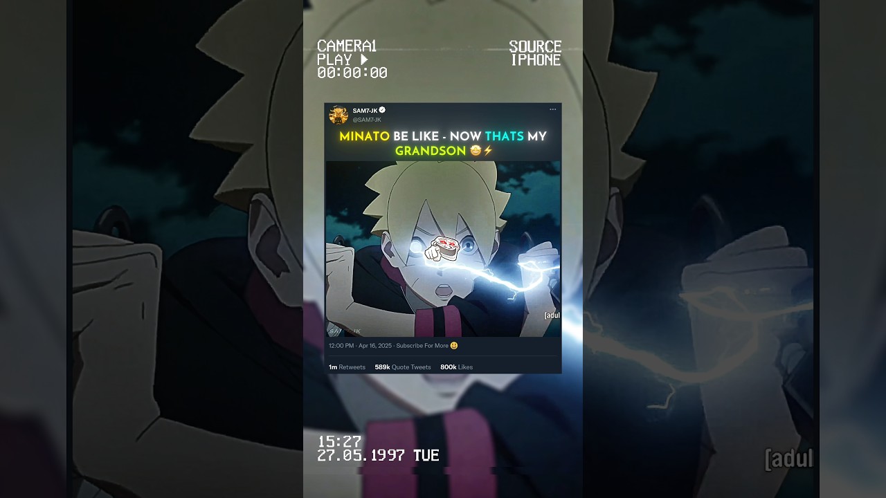 THE MOMENT WHEN BORUTO ACCIDENTALLY ACTIVATE JOUGAN 😲🥶